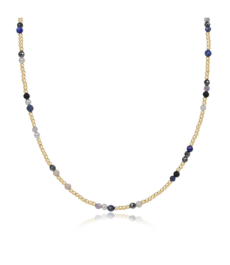 ENEWTON DESIGN Hope Unwritten Gemstone 15" Choker Necklace - Fall/Winter Hot Mess/Gold