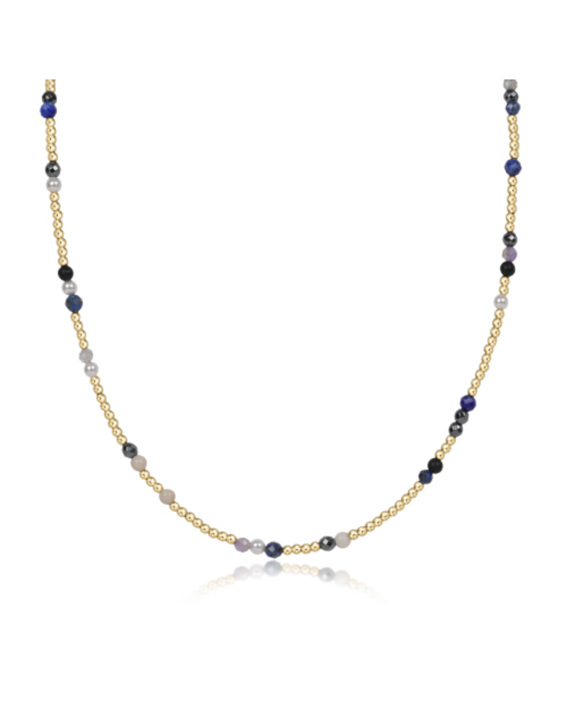 ENEWTON DESIGN Hope Unwritten Gemstone 15" Choker Necklace - Fall/Winter Hot Mess/Gold