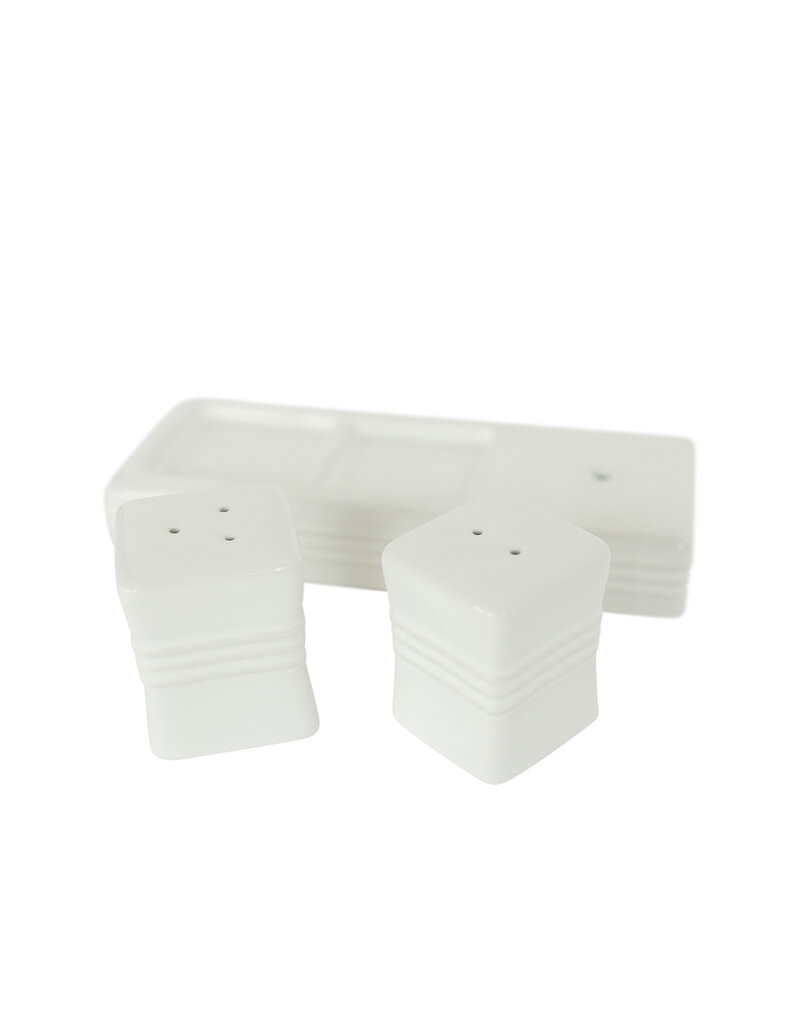 NORA FLEMING Pinstripes Salt & Pepper Shaker Set