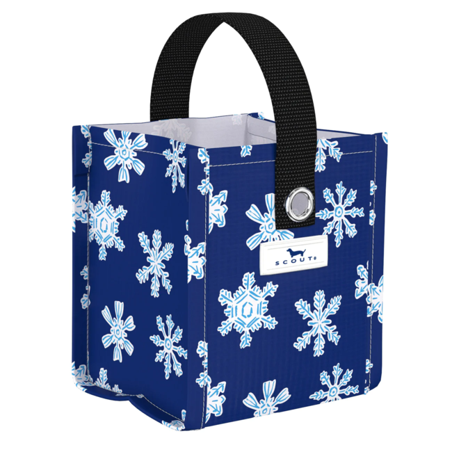 Mini Package Gift Bag in Frosty Flakes