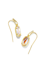 KENDRA SCOTT DESIGN Grayson Gold Drop Earrings in Dichroic Glass