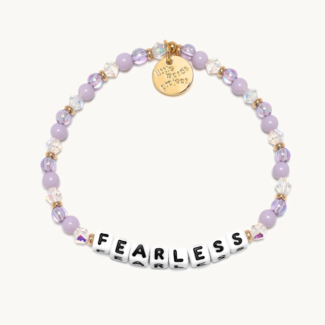 LITTLE WORDS PROJECT Fearless Bracelet - Purple Haze