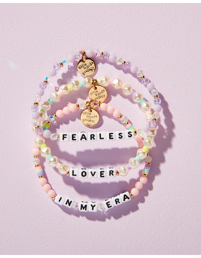 LITTLE WORDS PROJECT Fearless Bracelet - Purple Haze