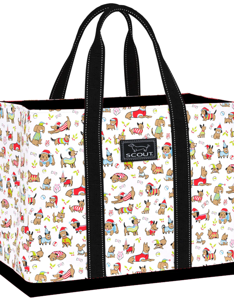 SCOUT Original Deano Tote Bag in Holiday Pawty