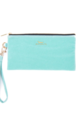 SCOUT Kate Wristlet in Aquamarine Velvet SCOUT Kate Wristlet in Aquamarine Velvet