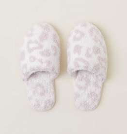 BAREFOOT DREAMS Cozy Chic Barefoot In The Wild Slippers in Cream/Stone