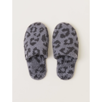 BAREFOOT DREAMS Cozy Chic Barefoot In The Wild Slippers in Graphite/Carbon