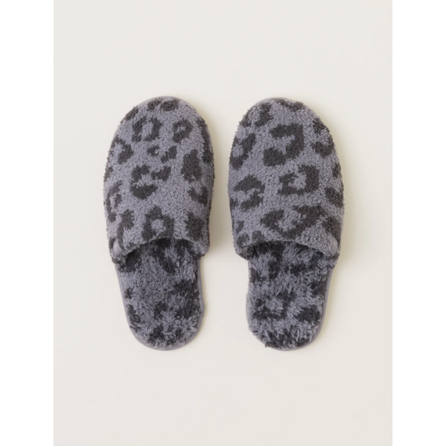 Cozy Chic Barefoot In The Wild Slippers in Graphite/Carbon