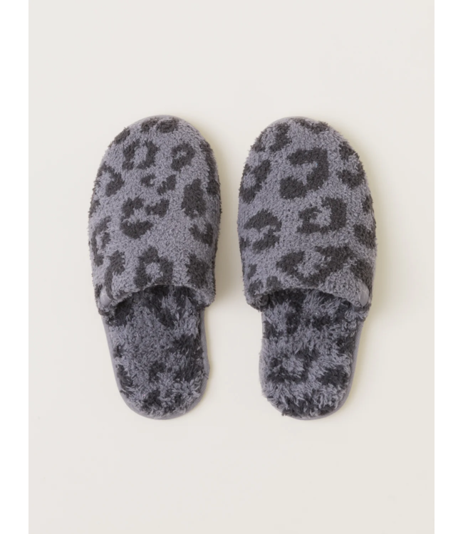Cozy Chic Barefoot In The Wild Slippers in Graphite/Carbon