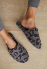 BAREFOOT DREAMS Cozy Chic Barefoot In The Wild Slippers in Graphite/Carbon