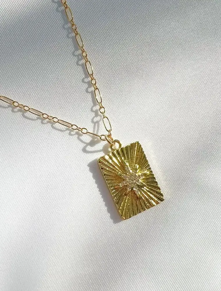 TRUE BY KRISTY Starburst Necklace