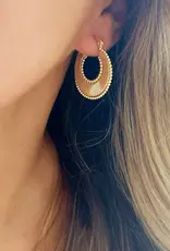 TRUE BY KRISTY Freedom Sunburst Spiral Hoop Earrings