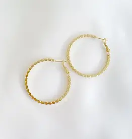 TRUE BY KRISTY Goldie Hoop Earrings