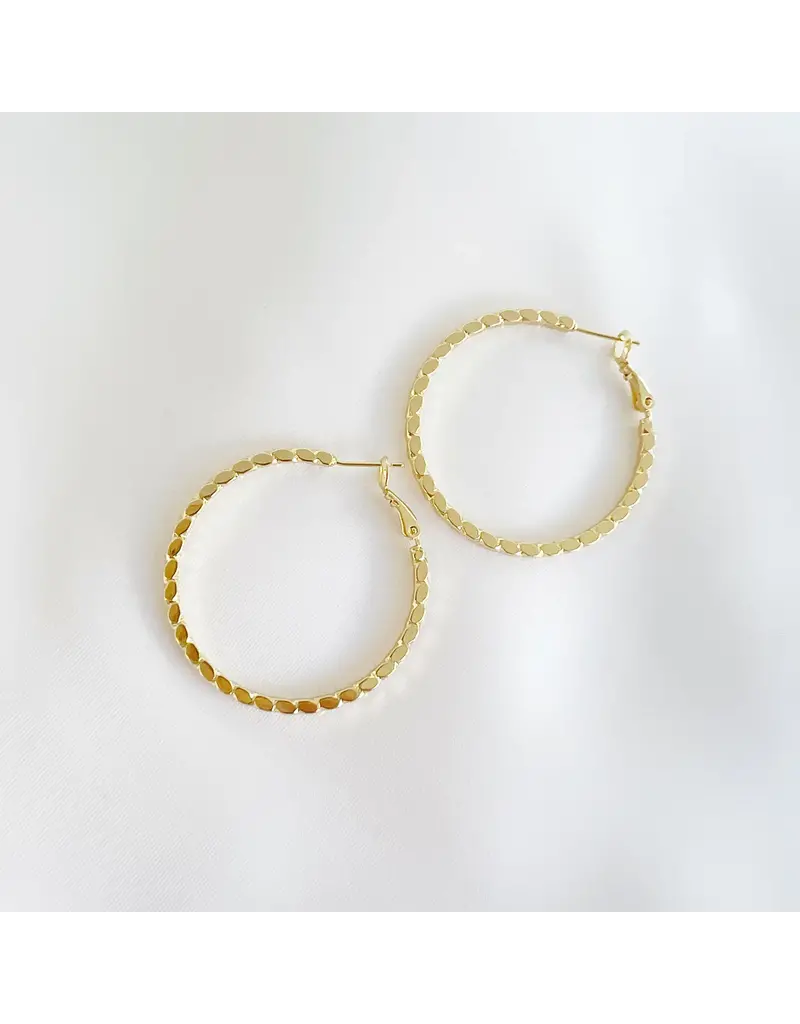 TRUE BY KRISTY Goldie Hoop Earrings