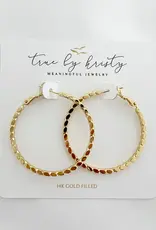 TRUE BY KRISTY Goldie Hoop Earrings