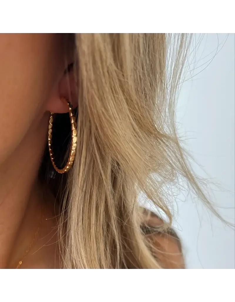 TRUE BY KRISTY Goldie Hoop Earrings