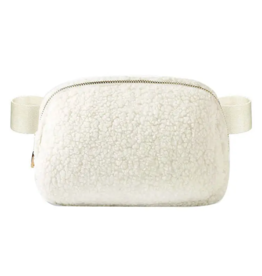 Sherpa Sling Bag in Cream