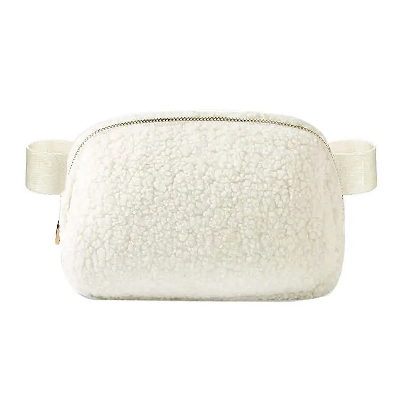 Sherpa Sling Bag in Cream