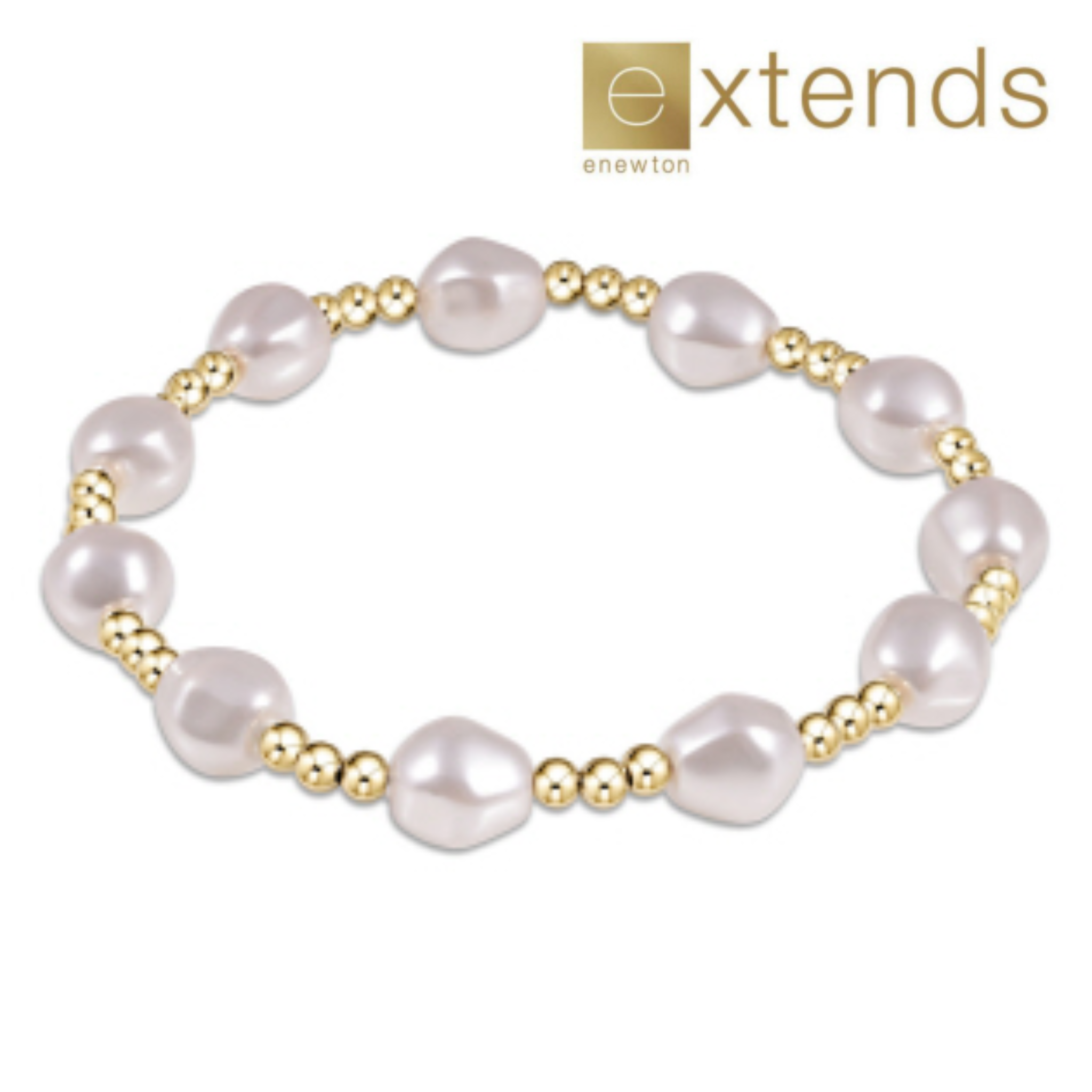 Enewton - Admire Gemstone 3mm Gold Bead Bracelet