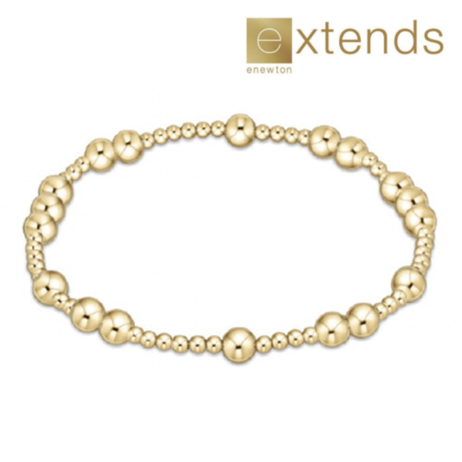 Extends Hope Unwritten 5mm Bead Bracelet - Gold