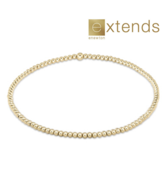ENEWTON DESIGN Extends Classic 2mm Bead Bracelet - Gold