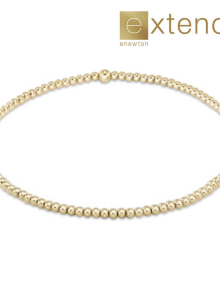 ENEWTON DESIGN Extends Classic 2mm Bead Bracelet - Gold