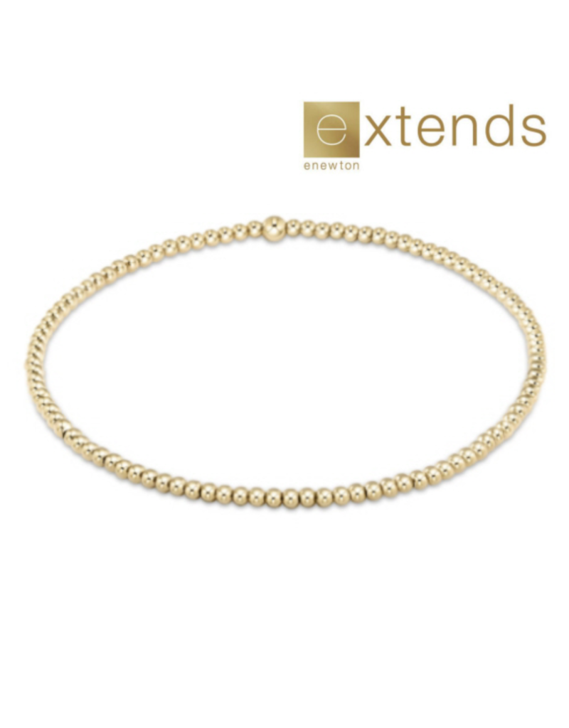 ENEWTON DESIGN Extends Classic 2mm Bead Bracelet - Gold