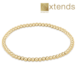 ENEWTON DESIGN Extends Classic 3mm Bead Bracelet - Gold