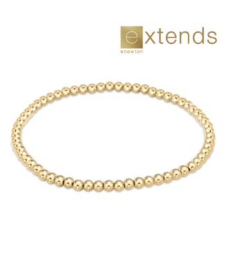 ENEWTON DESIGN Extends Classic 3mm Bead Bracelet - Gold