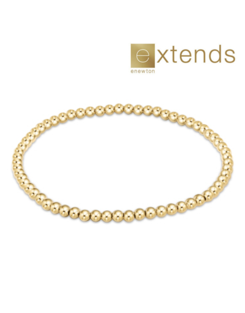 ENEWTON DESIGN Extends Classic 3mm Bead Bracelet - Gold