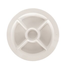 NORA FLEMING Pinstripes Melamine Divided Dish