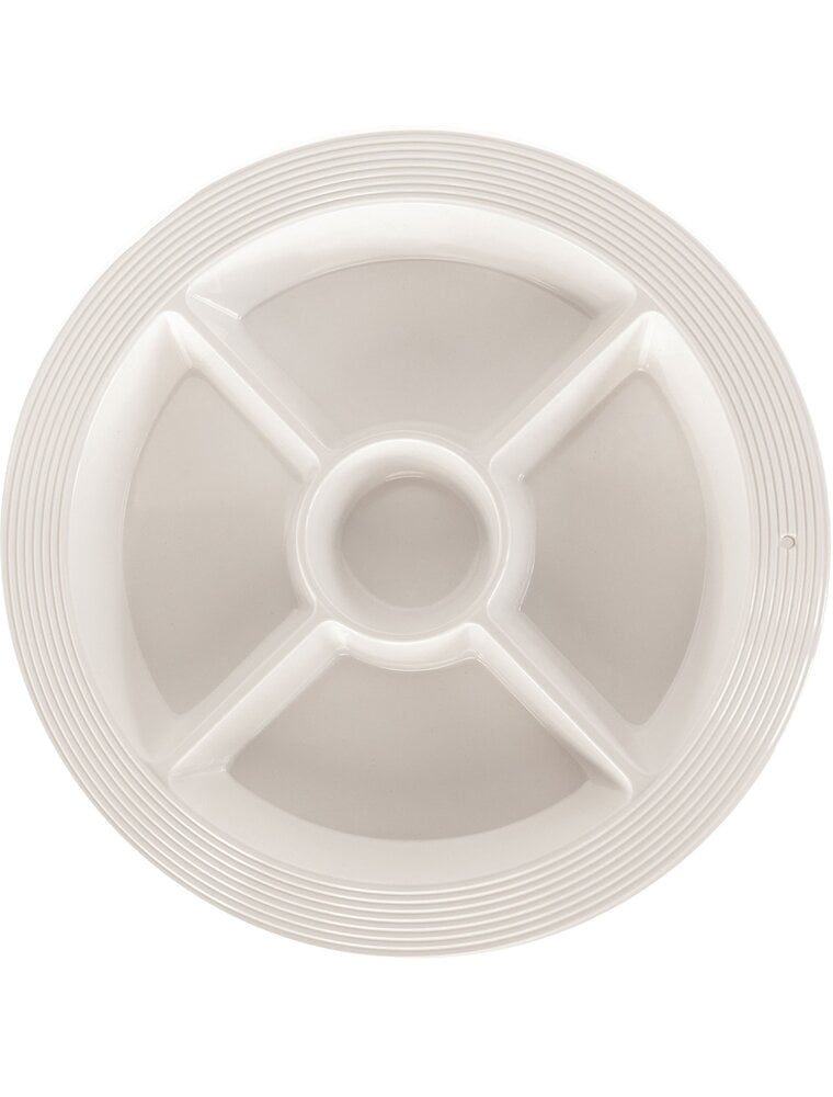 NORA FLEMING Pinstripes Melamine Divided Dish