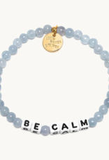 LITTLE WORDS PROJECT Be Calm Bracelet - Aquamarine
