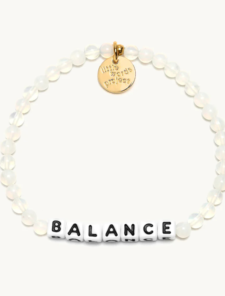 LITTLE WORDS PROJECT Balance Bracelet - Opal