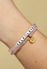 LITTLE WORDS PROJECT Self-Love Bracelet - Rose Quartz