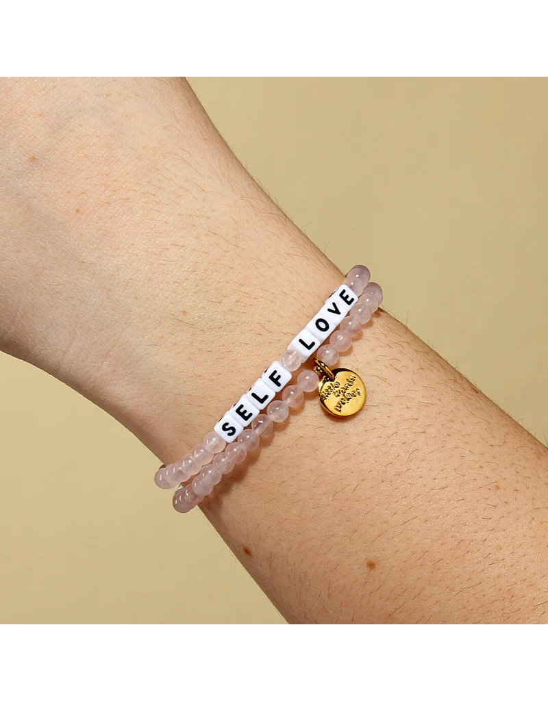LITTLE WORDS PROJECT Self-Love Bracelet - Rose Quartz