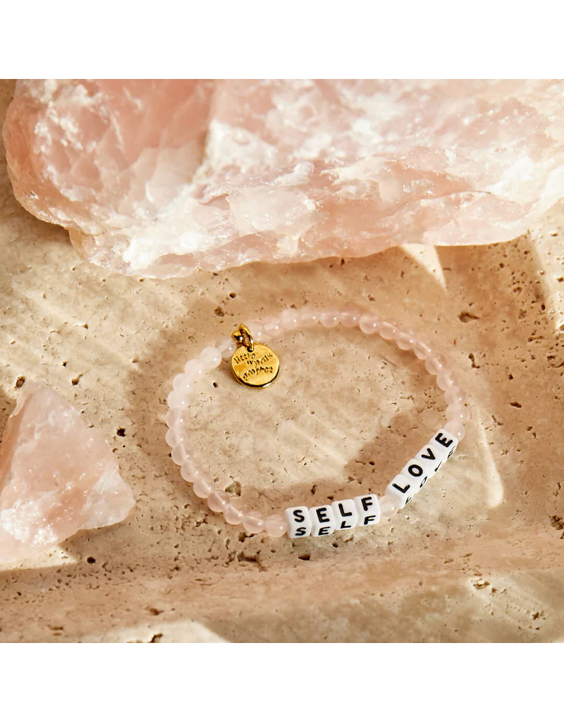 LITTLE WORDS PROJECT Self-Love Bracelet - Rose Quartz
