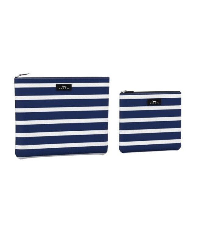 Destination Duo Pouch Set of 2 in Nantucket Navy