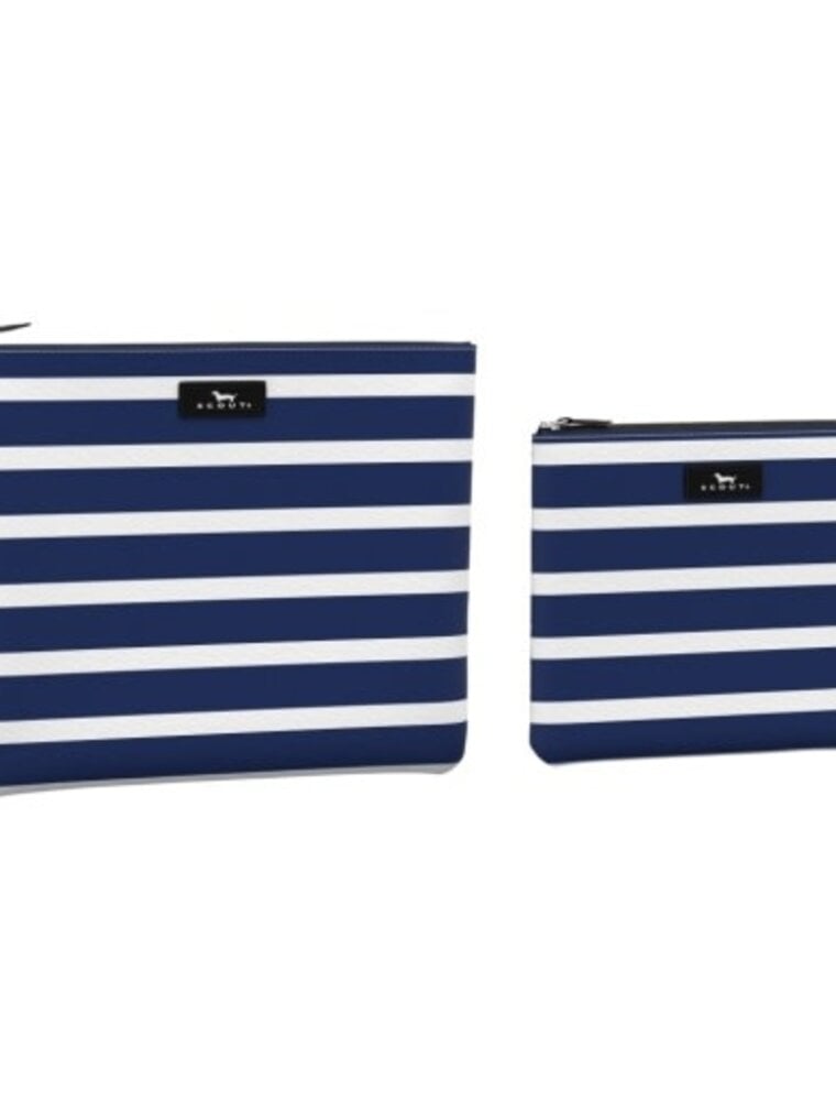 SCOUT Destination Duo Pouch Set of 2 in Nantucket Navy