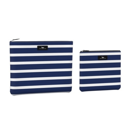 SCOUT Destination Duo Pouch Set of 2 in Nantucket Navy