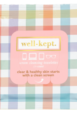WELL KEPT Screen Cleansing Towelettes in Checkmate WELL KEPT Screen Cleansing Towelettes in Checkmate