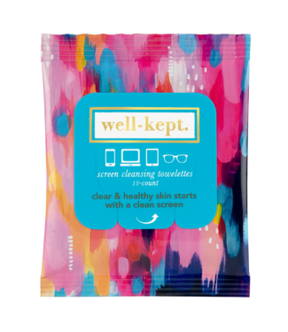 WELL KEPT Screen Cleansing Towelettes in Let's Play