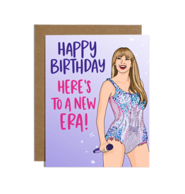 BRITTANY PAIGE Here's To A New Era Birthday Card