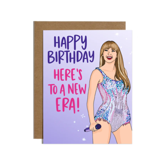 BRITTANY PAIGE Here's To A New Era Birthday Card