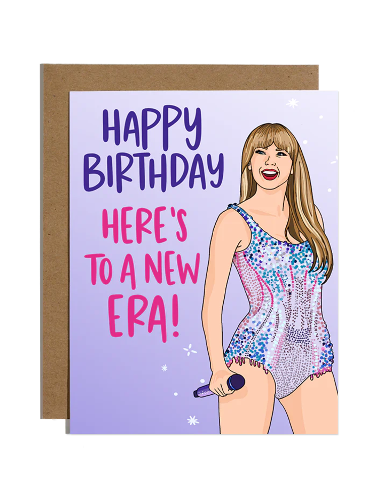 BRITTANY PAIGE Here's To A New Era Birthday Card