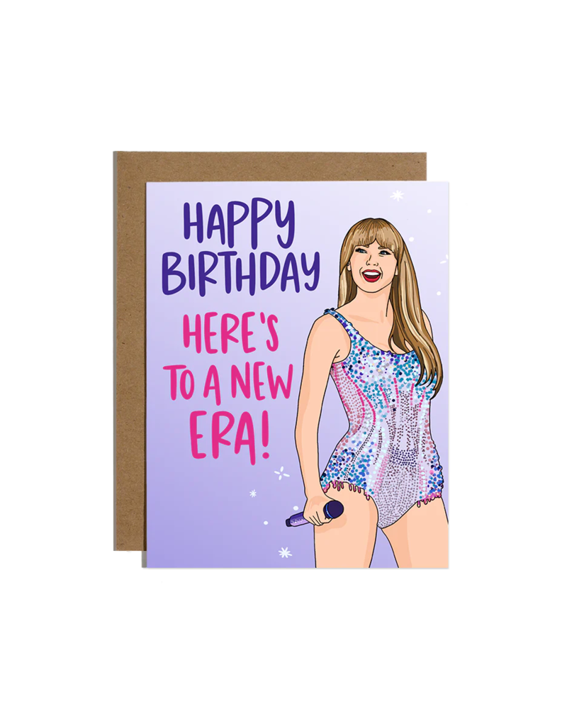 BRITTANY PAIGE Here's To A New Era Birthday Card