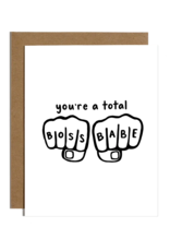 BRITTANY PAIGE Total Boss Babe Knuckles Card