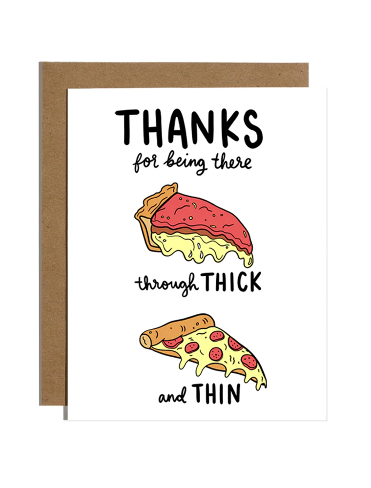 BRITTANY PAIGE Thank You Pizza Card