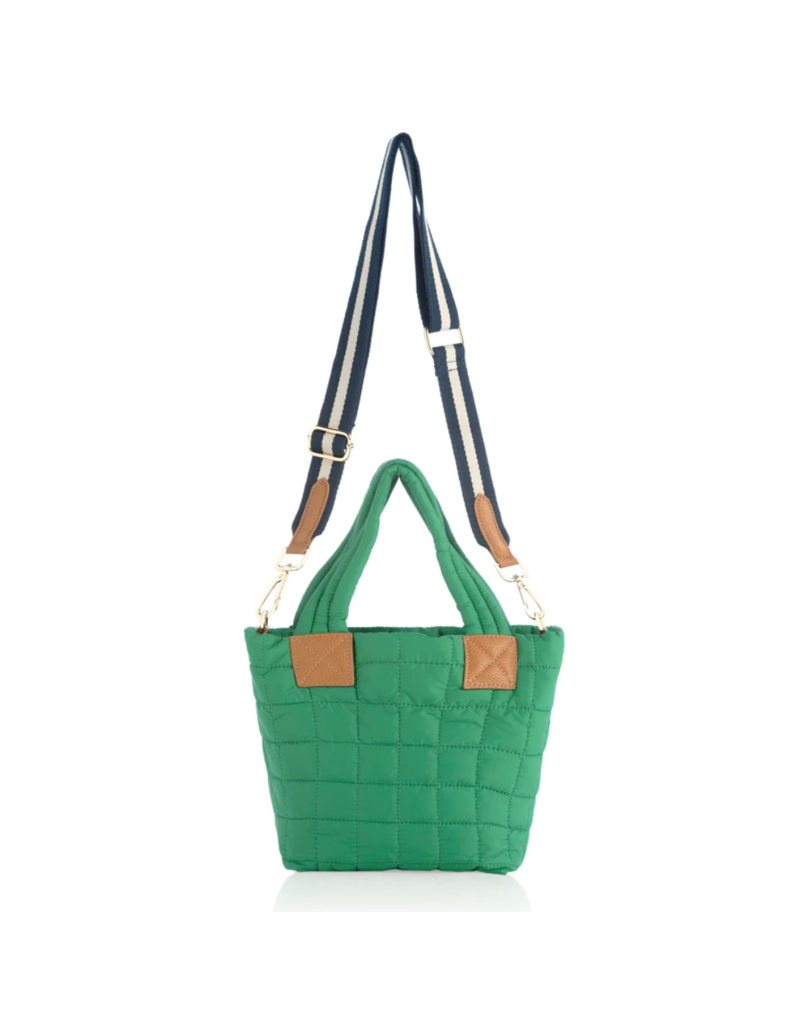 Ezra Mini Tote Crossbody Bag in Green