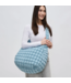 Revive Puffy Quilted Nylon Hobo in Sky Blue